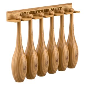 Indian Clubbell Wooden Schwungkeule/5 Kg) (compressé Woodenclub En